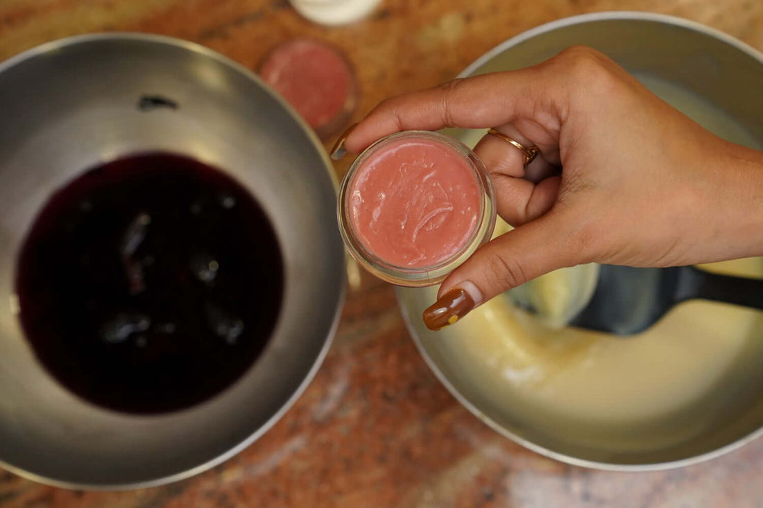 Chemistry Behind Color Transformations in Natural & Organic Skincare Products