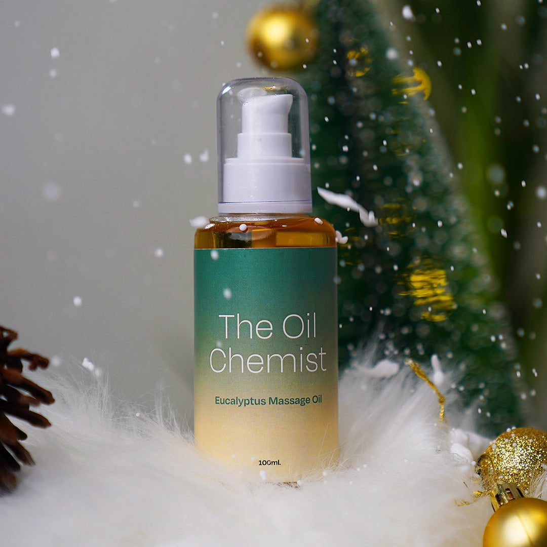 Deep Repair Eucalyptus Body Massage Oil for Muscle Relaxation