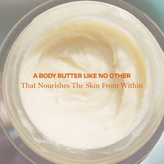 Amber Rose Body Butter for Dry Skin 