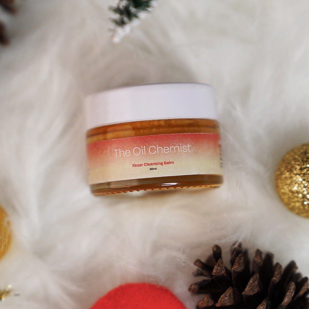 Kesar Face Cleansing Balm for Clogged Pores, Dirt Removal & Radiant Glow